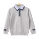 BOY SWEATER GREY KNITTED