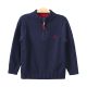 BOY SWEATER NAVY KNITTED POLO