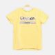 BOY T-SHIRT LEADER YELLOW MOTIVATIONAL