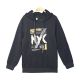 BOY T-SHIRT BLACK NYC HOODED