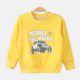 BOY T-SHIRT YELLOW TRAVEL THEME