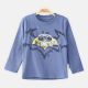 BOY T-SHIRT ROYAL BLUE BATMAN THEME