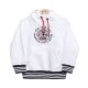 BOY T-SHIRT WHITE ATHLETIC CHAMP HOODED