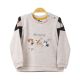 BOY T-SHIRT MELANGE WHITE DOGS COLLECTION