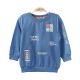 BOY T-SHIRT CERULEAN BLUE SUNDAY TENNIS GAME