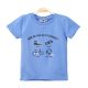 BOY T-SHIRT BLUE LET'S GO TO SCHOOL!