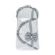 CARRY NEST GREY CRYSTAL BOW UNISEX