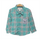 BOY SHIRT-GREEN CHECK