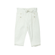 GIRL CAPRI PANT-WHITE