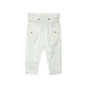 GIRL CAPRI PANT-WHITE