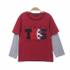 BOY T-SHIRT-MAROON