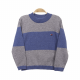 BOY SWEATER-BLUE/GREY 