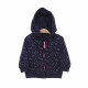 GIRL JACKET-NAVY/PRINTED