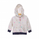 GIRL JACKET-LIGHT GREY/PRINTED