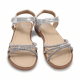 GIRL SANDALS SILVER