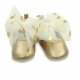 GIRL PRE WALKERS SHOES-GOLD