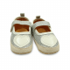 GIRL PRE WALKERS SHOES-SILVER