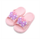 GIRL SLIPPERS PINK BUTTERFLY 