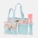 TINNIES BABY DIAPER BAG SET FLORAL