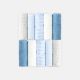 FACE TOWEL PK-10 BLUE HUES