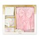 FANCY FROCK SET PINK BOW