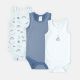 BOY BODY SUIT RABBIT THEMED SKY BLUE