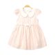 GIRL FROCK PINK SHIMMERY