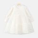 FANCY FROCK CREAM FRILL