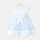 FANCY FROCK ICE BLUE BOW