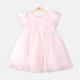 FANCY FROCK PINK SHIMMERY SILK