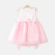 FANCY FROCK FLAMINGO PINK SOFT NET