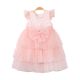 FANCY FROCK PINK SEQUINS TULLE