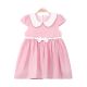 GIRL FROCK PINK BOW