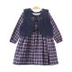 GIRL FROCK NAVY PLAID CARDIGAN