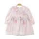 FANCY FROCK BABY PINK NET LACED TULLE