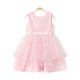 FANCY FROCK PINK SEQUINED STARS TULLE