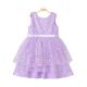 FANCY FROCK MAUVE SEQUINED STARS TULLE