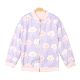 GIRL JACKET LAVENDER CLOUDS DOUBLE SIDED