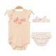 GIRL SUIT PEACH BUTTERLY