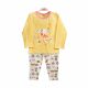 GIRL NIGHT SUIT YELLOW BLOOMING BUNNY