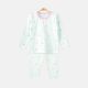 GIRL NIGHT SUIT LIGHT SEA GREEN BUNNY