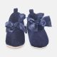 GIRL PRE WALKER NAVY BLUE VELVET