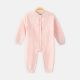 GIRL ROMPER PEACH WOOLEN