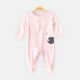 GIRL ROMPER OSTRICH THEME PINK