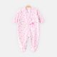 GIRL ROMPER LITTLE DOLL PINK FLEECE