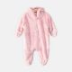 GIRL ROMPER PINK BEAR HOODIE