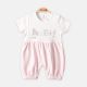 GIRL ROMPER PINK POUCH