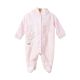 GIRL ROMPER BABY PINK FLEECE HAPPY RAIN HOODED