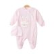 GIRL ROMPER PINK VELVET PLUSHY BUNNY