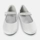 GIRL SHOES SILVER SHIMMER